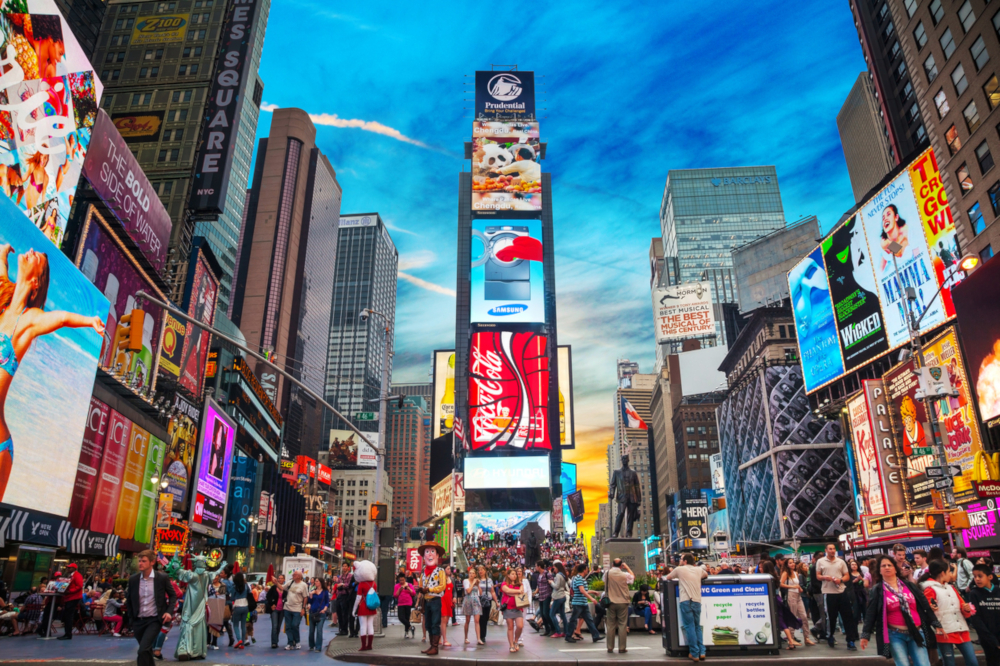 New York, Times Square. u00e2u20acu201d istock.com pic via AFP-Relaxnews 